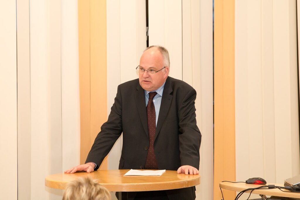 Bürgermeister Martin Wächter informierte über seine Visionen für Menden.